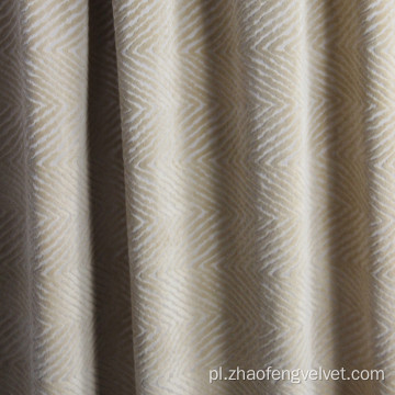 100% materiał poliestrowy Jacquard Velvet Tapicerka